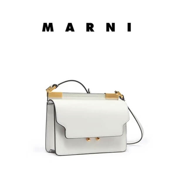 2019新作★【MARNI マルニスーパーコピー】カーフスキン バッグ MICRO TRUNK